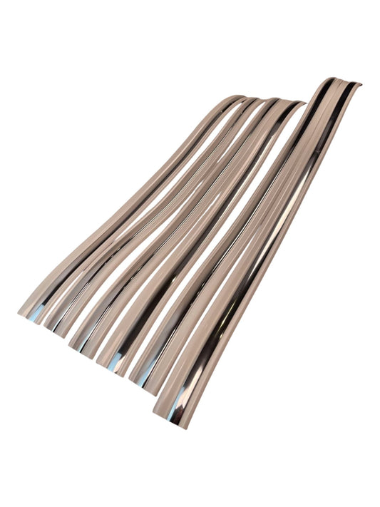 Chrome Body Molding Set - White - 7.3 Powerstroke (1992-1997)