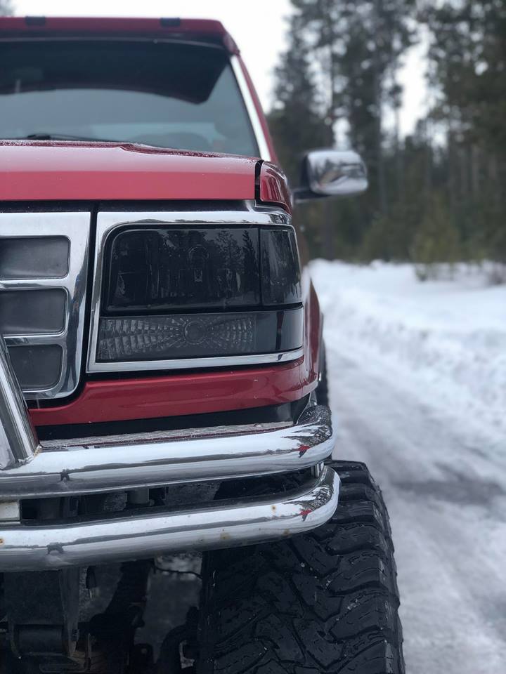 Complete Performance Six Piece Smoked Headlight Kit - 7.3 Powerstroke (1992-1997)