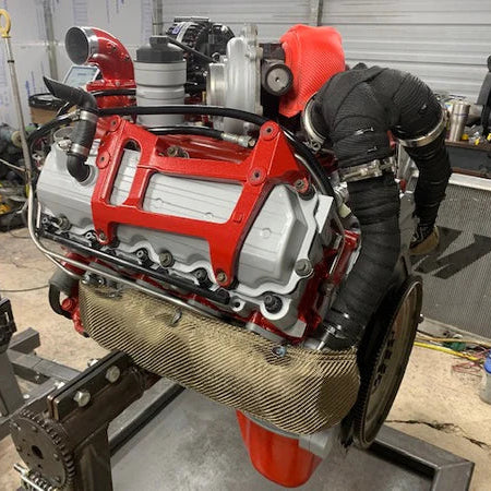 TPP Exhaust Manifold Blankets - 6.0 Powerstroke (2003-2007)