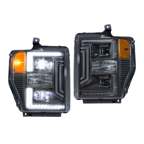 Morimoto XB Hybrid LED Projector Headlights - 6.4 Powerstroke (2008-2010)