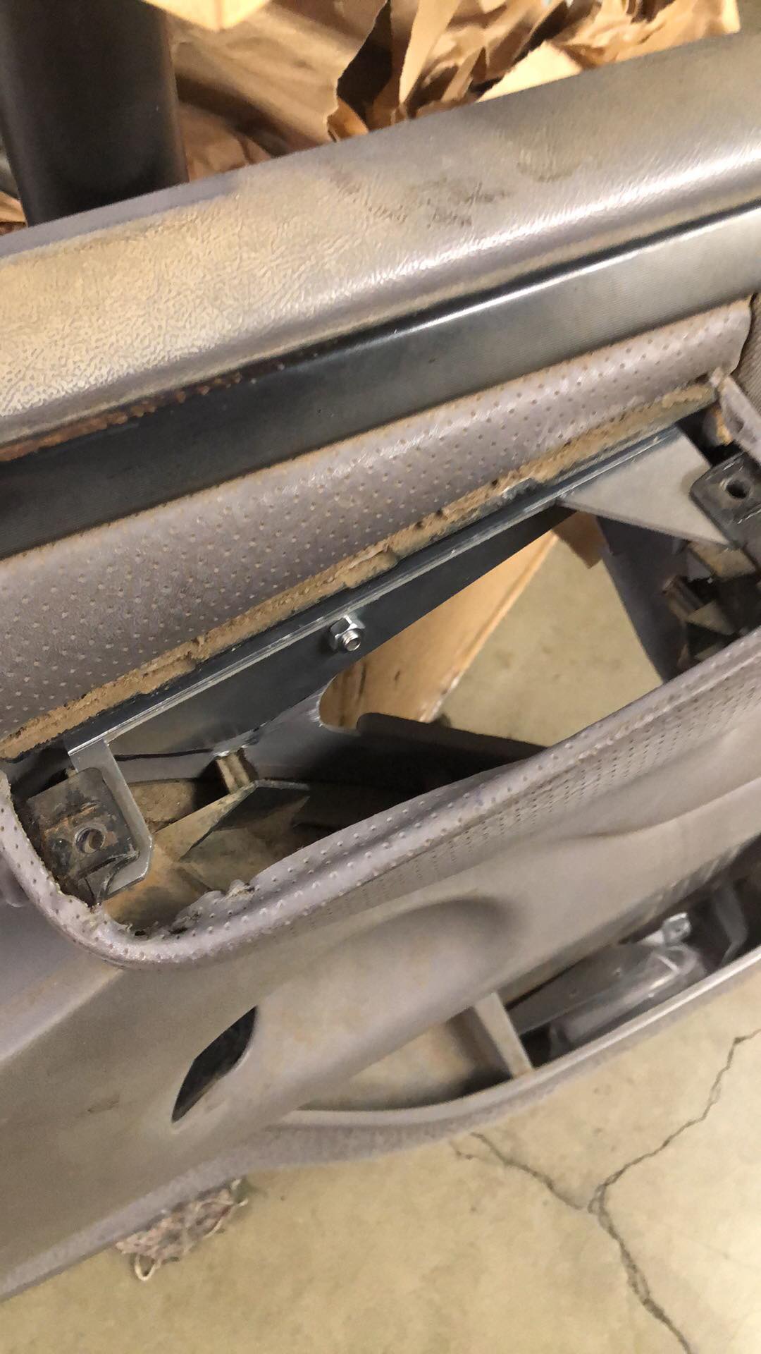 Drivers Door Panel Repair Bracket (Crew Cab) - 7.3 Powerstroke (1994 -1997)