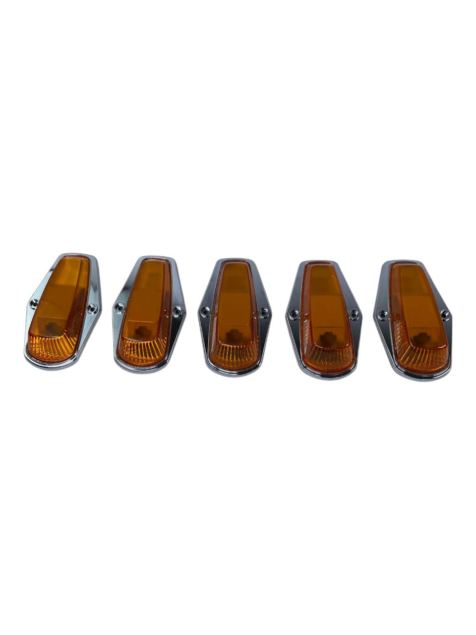 Complete Performance Amber Chrome Cab Light Kit - 7.3 Powerstroke (1973-1997)