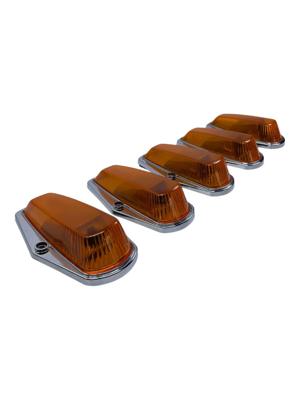Complete Performance Amber Chrome Cab Light Kit - 7.3 Powerstroke (1973-1997)