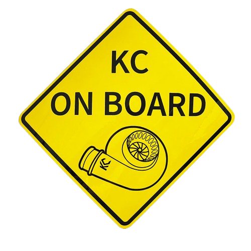 KC On Board Sticker