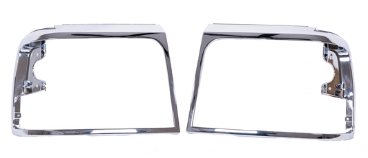 Complete Performance Chrome Headlight Bezels - 7.3 Powerstroke (1992-1996)
