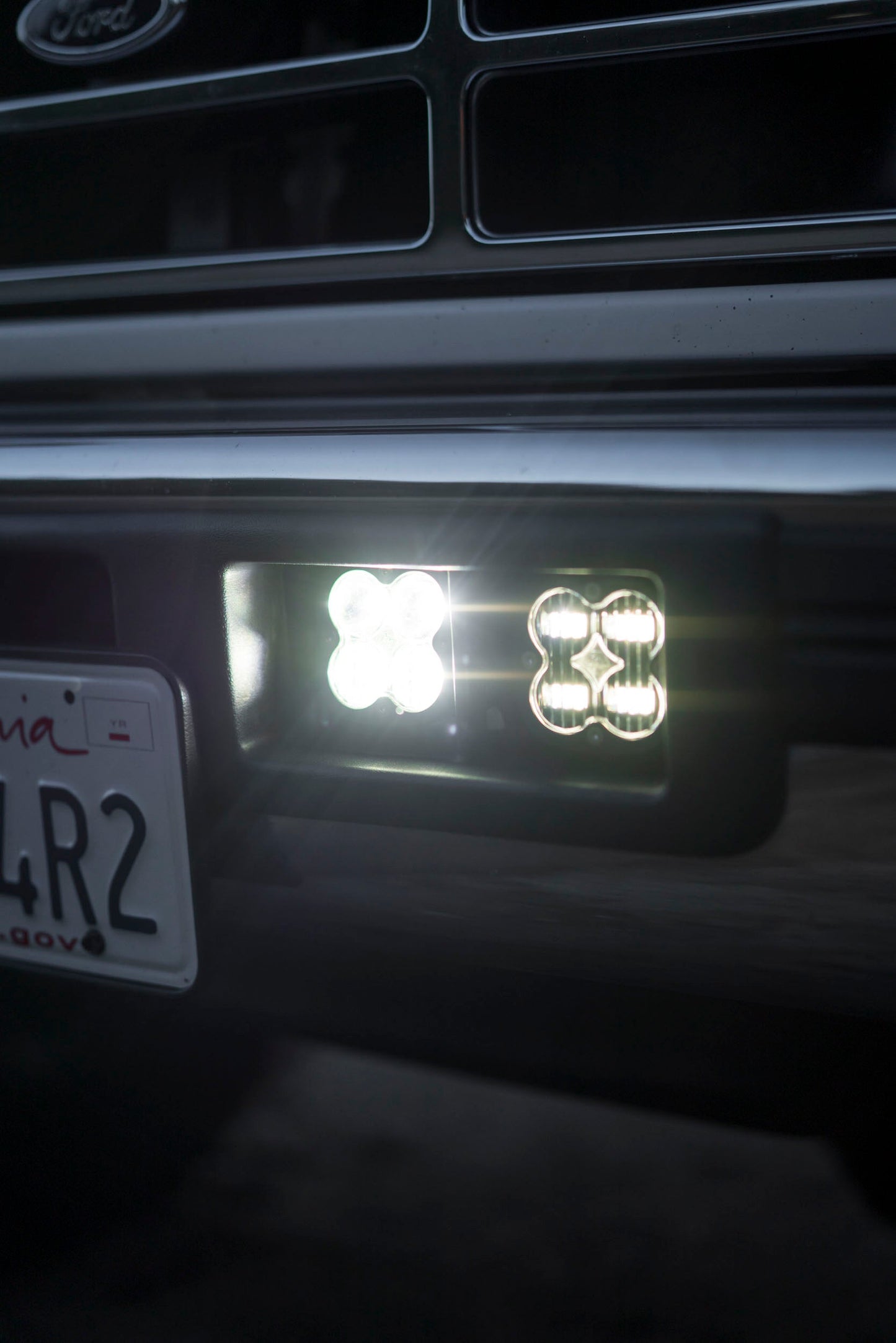 OBS Bumper Fog Light Brackets - 7.3 Powerstroke (1992-1997)
