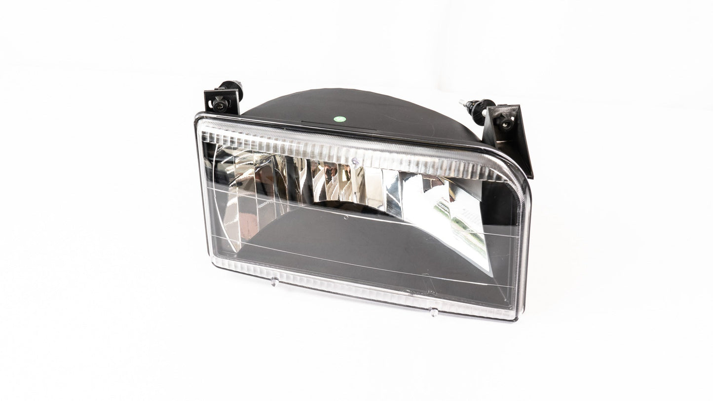 Complete Performance Six Piece Clear Black Headlight Kit - 7.3 Powerstroke (1992-1997)