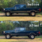 Chrome Body Molding Set - Black - 7.3 Powerstroke (1992-1997)