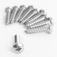 Stainless Steel Cab Light Screw Set - 7.3 Powerstroke (1973-1997)