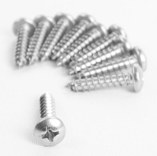 Stainless Steel Cab Light Screw Set - 7.3 Powerstroke (1973-1997)