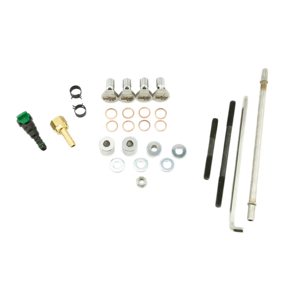 Driven Diesel Fuel Bowl Delete Regulated Return Fuel System Kit 6.0