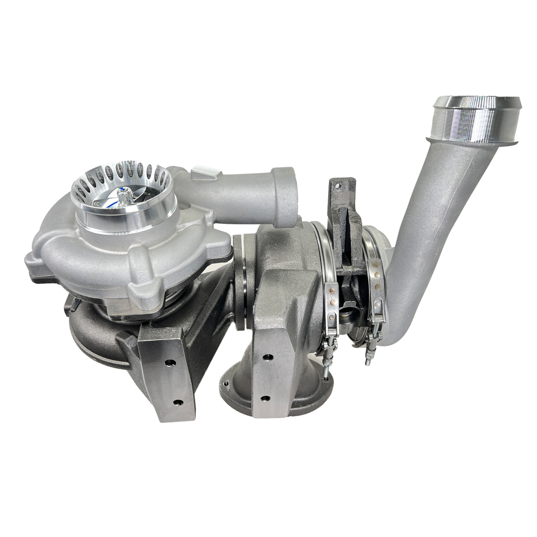 KC Fusion Compound Turbos for 6.4 Powerstroke 2008-2010 Bottom