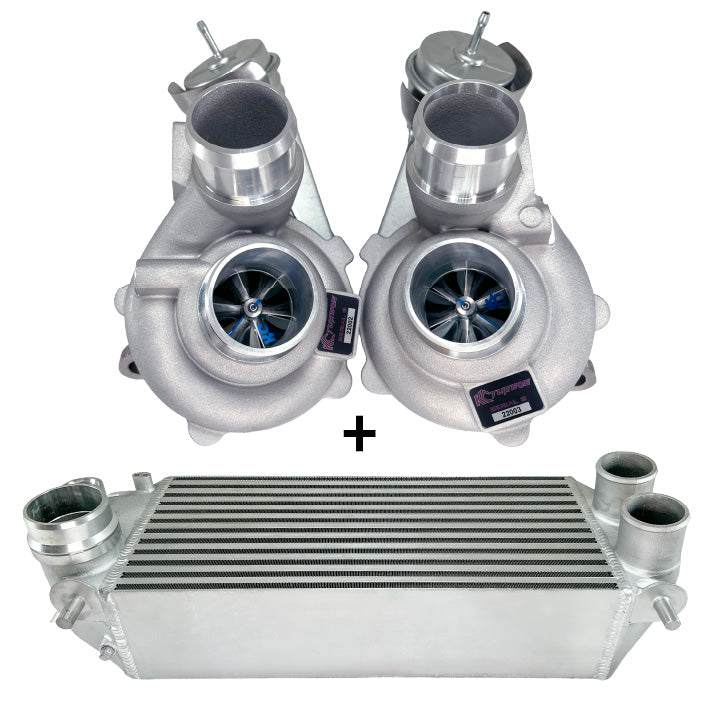 KC Turbos KC Reaper 500 Twin Turbos + Intercooler Package for 2015-2016 Ford F-150 (3.5L EB)