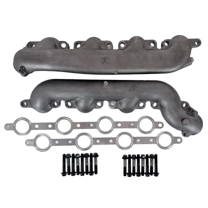 KC Upgraded Exhaust Manifolds - 7.3 Powerstroke (1994.5-2003)