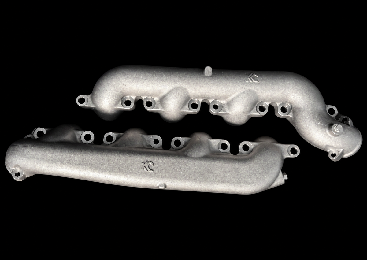 KC Upgraded Exhaust Manifolds - 7.3 Powerstroke (1994.5-2003)