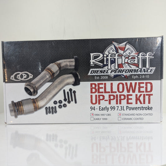 RiffRaff Bellowed Up-Pipe Kit - 7.3 Powerstroke (94-97)