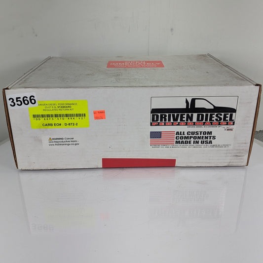 Driven Diesel Standard Regulated Return Fuel System Kit - 6.0 Powerstroke (2003-2007)
