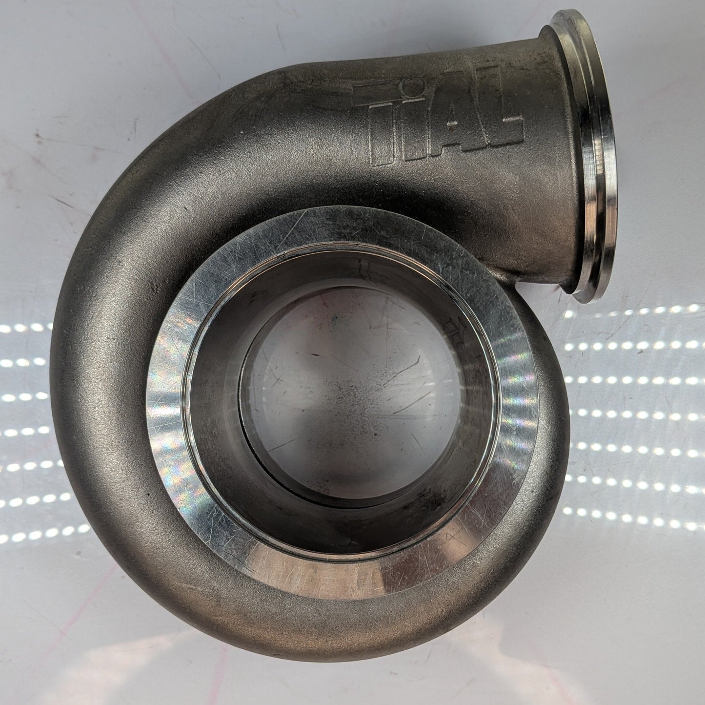 TiALSport SS V-flanged Mid-Frame SX/SX-E Turbine Housing