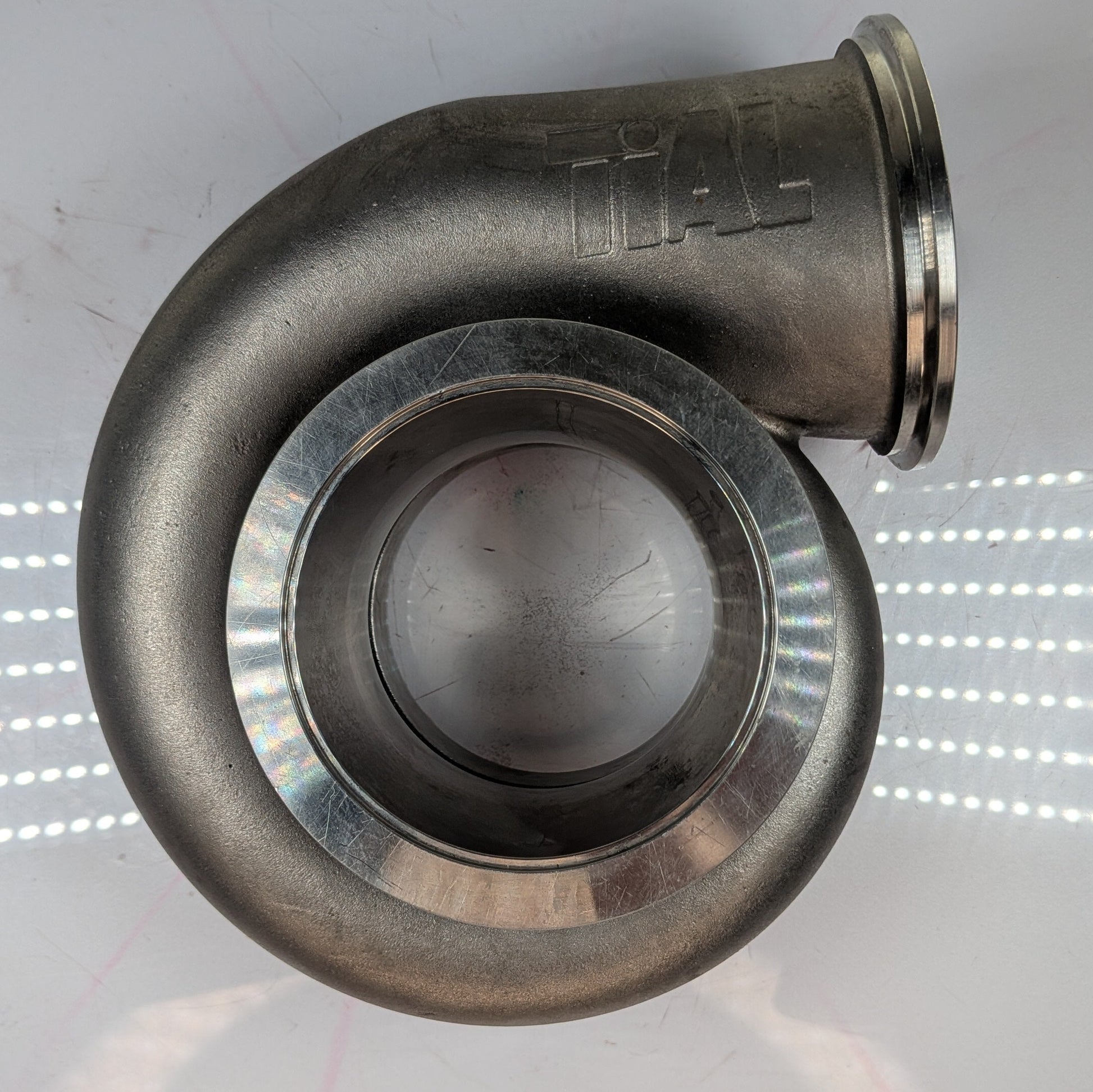 TiALSport SS V-flanged Mid-Frame SX/SX-E Turbine Housing