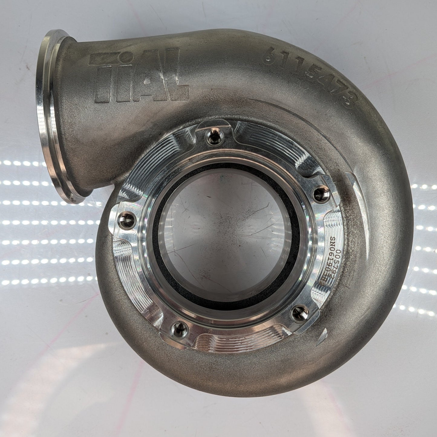 TiALSport SS V-flanged Mid-Frame SX/SX-E Turbine Housing