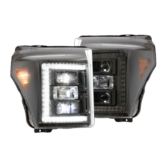 XB Hybrid LED Headlights - 6.7 Powerstroke (2011-2016)