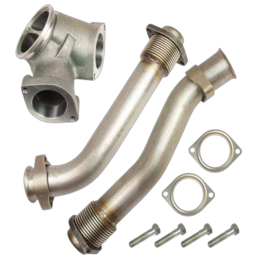 BD-Power Bellowed Up Pipes - 7.3 Powerstroke  (L99-2003)