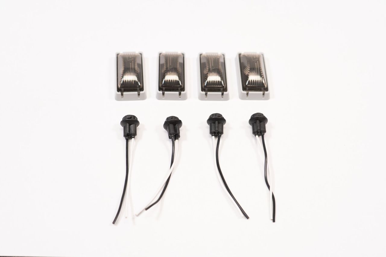 Smoked OBS Dually Fender Light Kit - 7.3 Powerstroke (1980-1997)