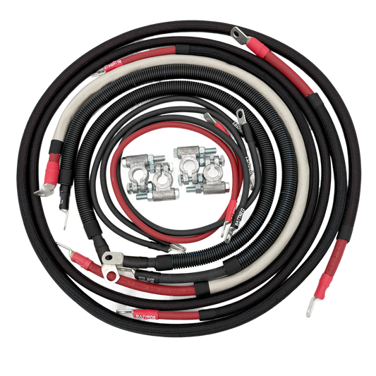 3rd Gen Battery Cable Kit - 5.9/6.7 Cummins (2002-2009)