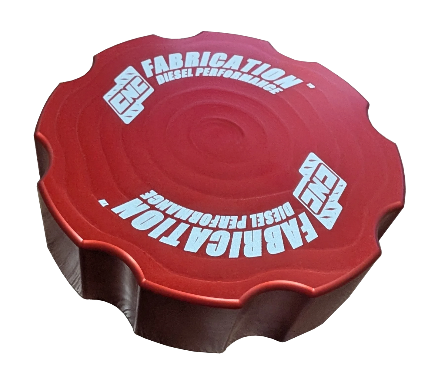 CNC Fab Billet Coolant Reservoir Cap - 7.3/6.0/6.4 Powerstroke (1994.5-2010)