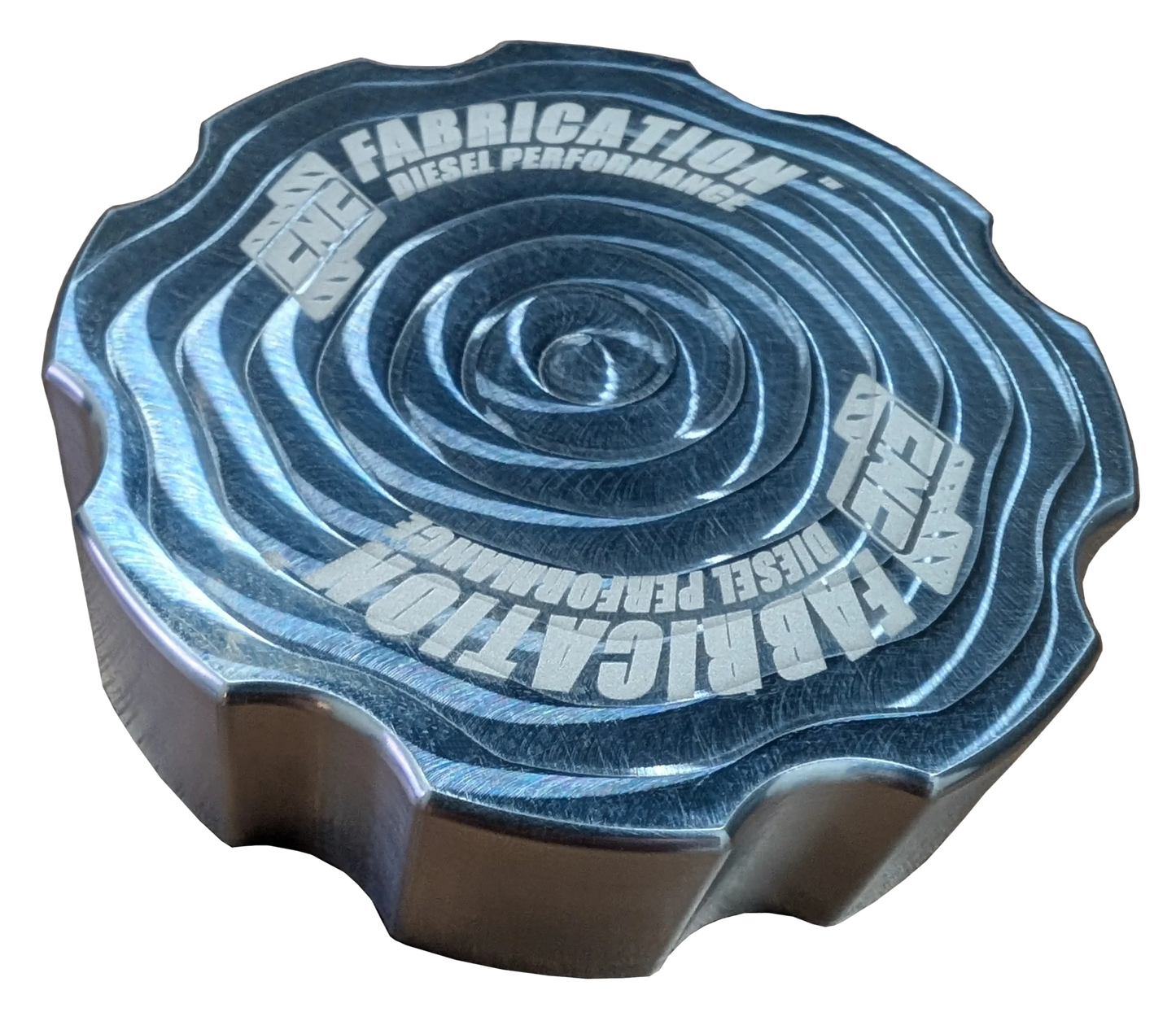 CNC Fab Billet Coolant Reservoir Cap - 7.3/6.0/6.4 Powerstroke (1994.5-2010)