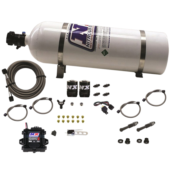 Nitrous Express Dual Stage Diesel Nitrous System With Progressive Controller