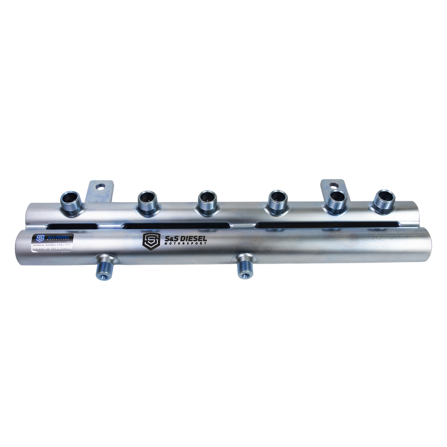 S&S Diesel Double Barrel Fuel Rail - 6.7 Cummins
