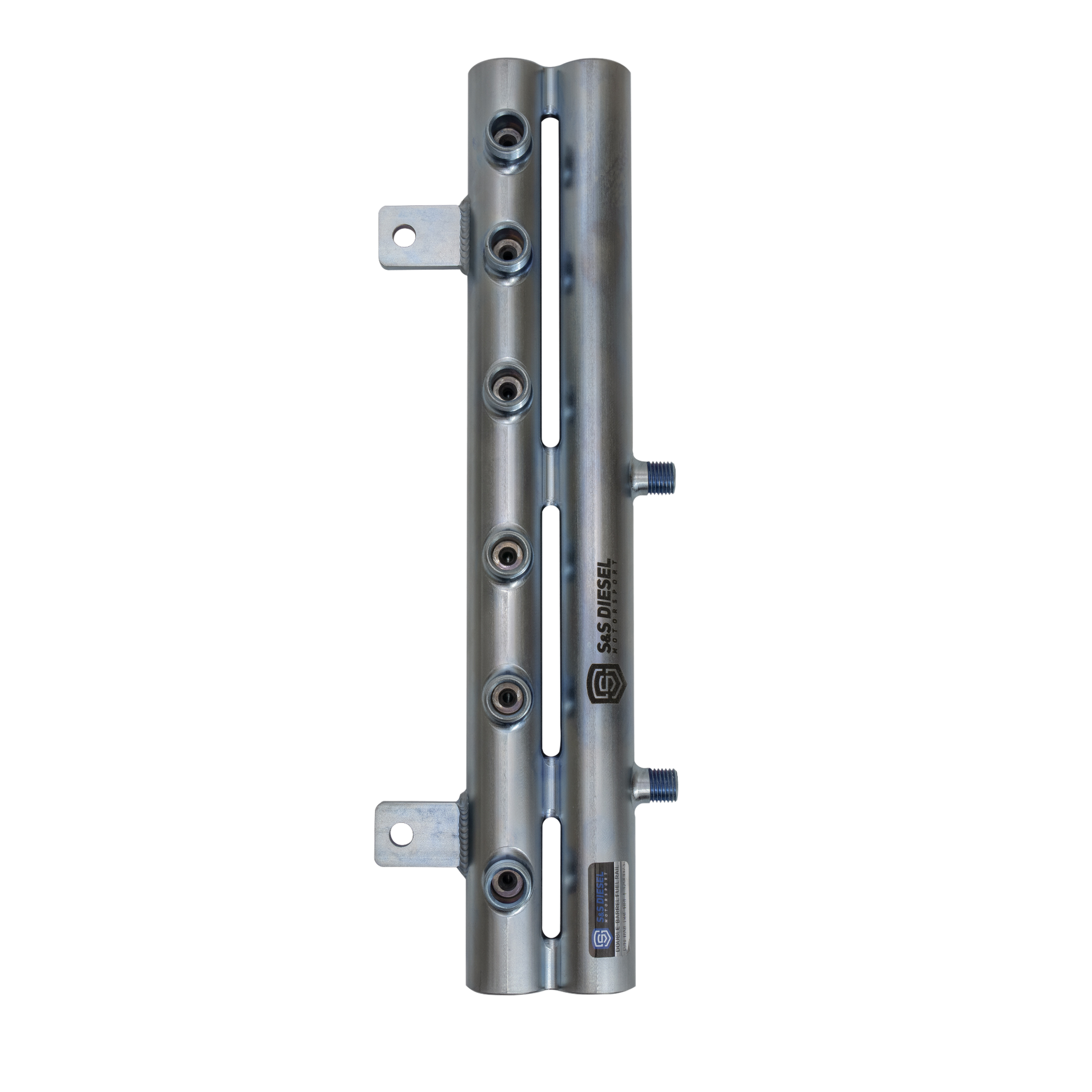S&S Diesel Double Barrel Fuel Rail - 6.7 Cummins