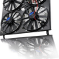 Blessed Performance Direct-Fit Quad Electric Fan Kit - 6.0 Powerstroke (2003-2007)