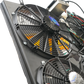 Blessed Performance Direct-Fit Quad Electric Fan Kit - 6.0 Powerstroke (2003-2007)