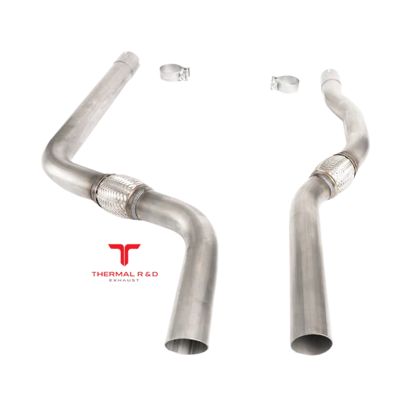 Thermal R&D 2.5" Mid Pipes - 3.0 Ecoboost (2020-2027)