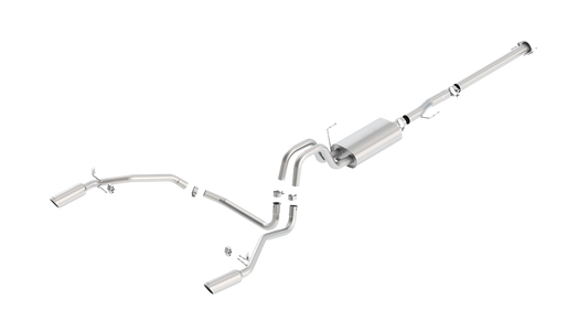 Borla Cat-Back Exhaust (S-Type) - 3.5 Ecoboost (2011-2014)