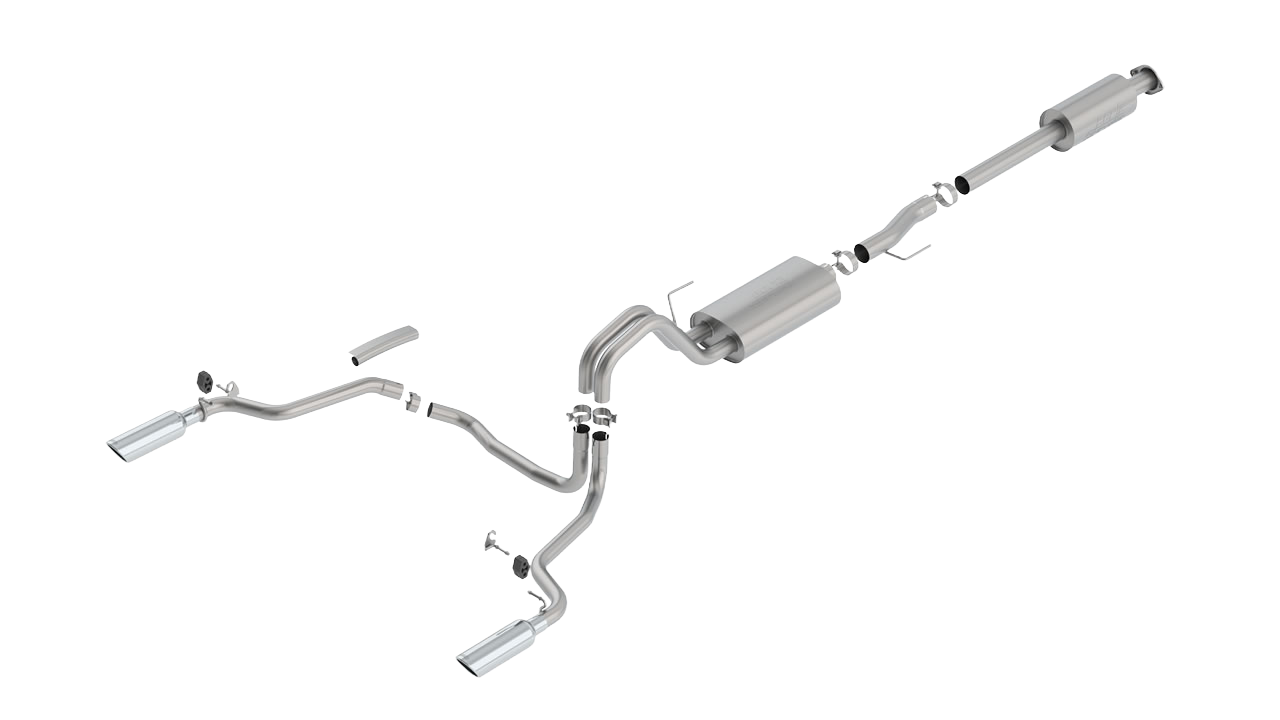 Borla Cat-Back Exhaust (S-Type) - Ford F-150 (2015-2020)