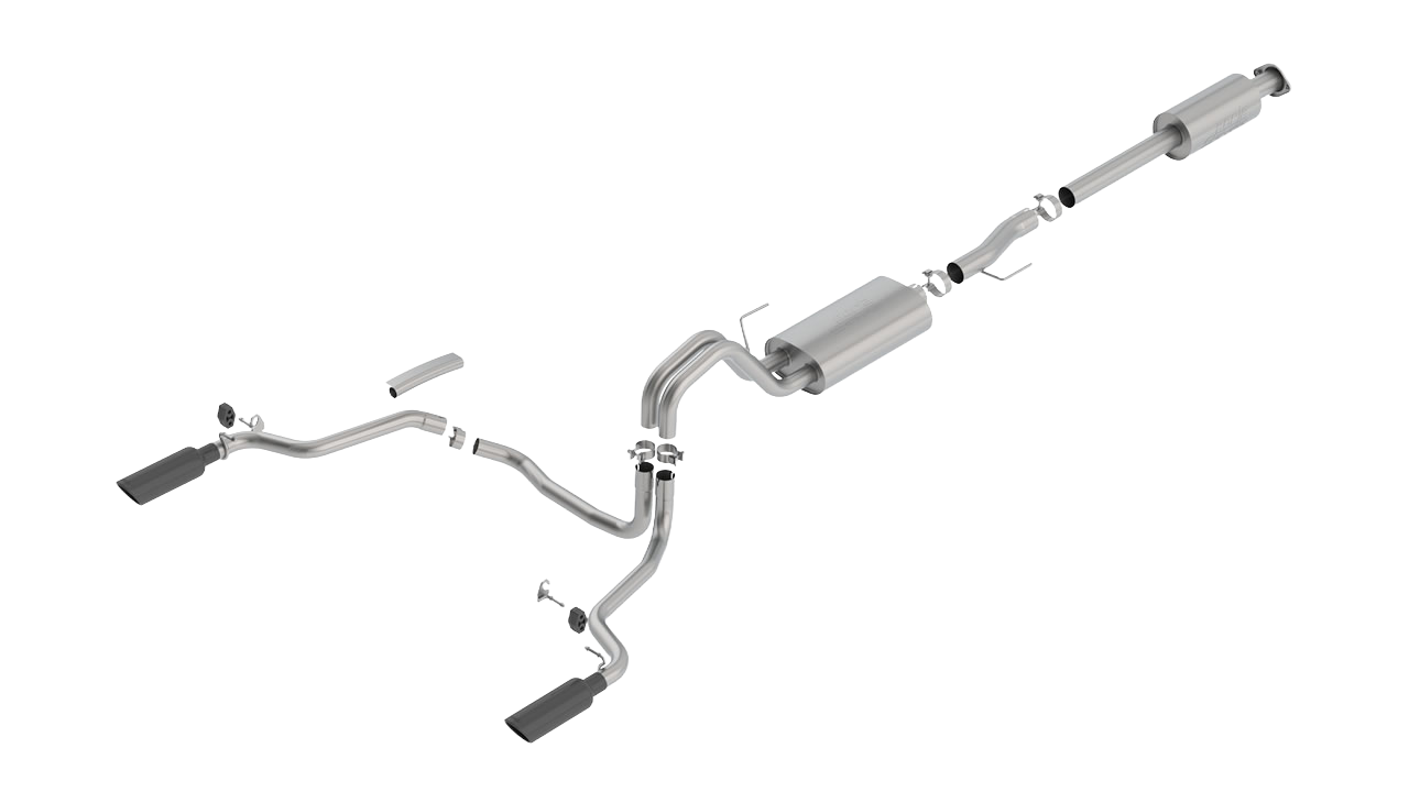 Borla Cat-Back Exhaust (S-Type) - Ford F-150 (2015-2020)