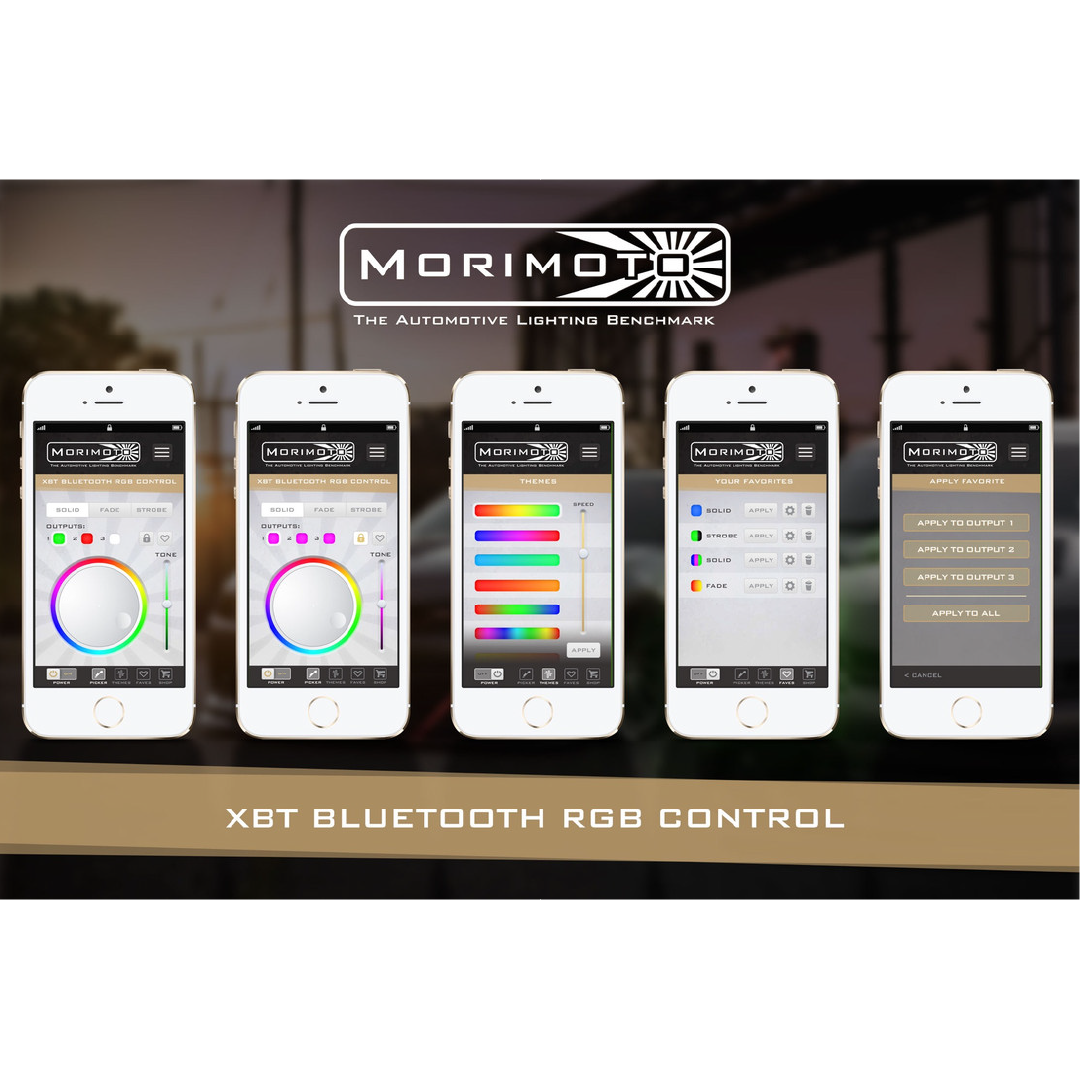 Morimoto XBT Bluetooth RGB Controller