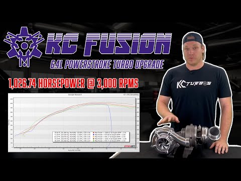 KC Fusion Compound Turbos - (Stage 1 High Pressure & Stage 1 & 2 Low Pressure Turbos) - 6.4 Powerstroke (2008-2010)