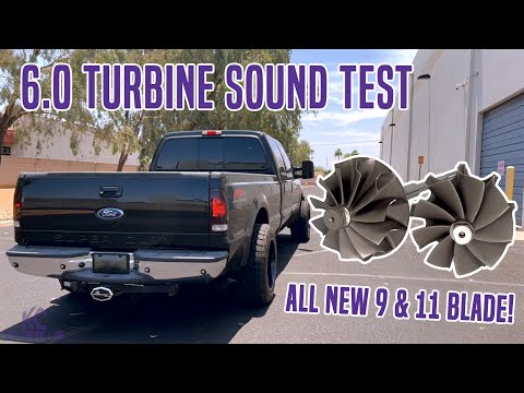 KC Turbos 9 Blade Turbine Wheel - 6.0 Powerstroke, LBZ & LLY