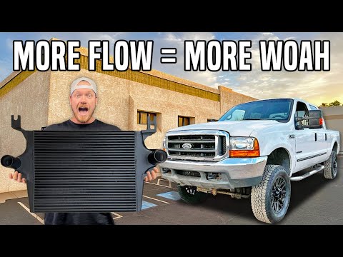 KC Upgraded Intercooler Retrofit Kit - 7.3 Powerstroke