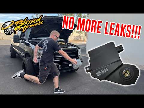Blessed Performance HD Aluminum Coolant Tank (Degas Bottle) - 6.0 Powerstroke (2003-2007)