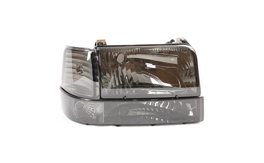 Complete Performance Six Piece Smoked Headlight Kit - 7.3 Powerstroke (1992-1997)