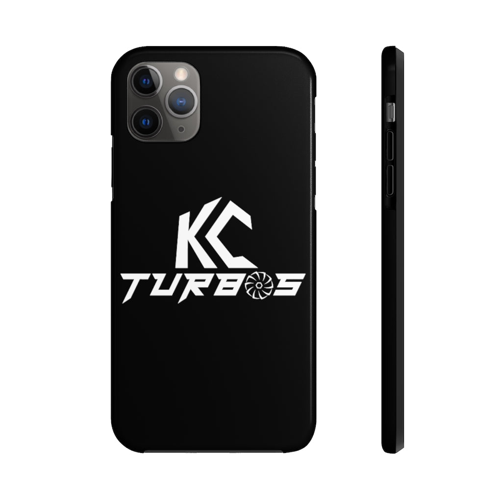 KC Turbos Stacked Logo Phone Case