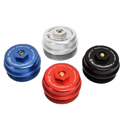 BPD Billet Aluminum Oil Filter Cap - 6.0, 6.4 Powerstroke (2003-2010)
