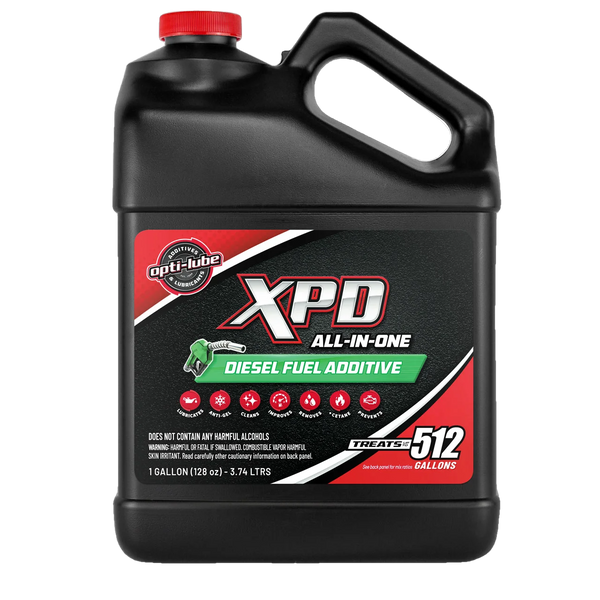 OPTI-LUBE XPD ALL-IN-ONE DIESEL FUEL ADDITIVE: 1 GAL WITH PUMP & 2