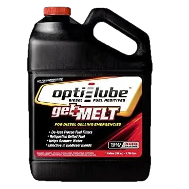 Opti-Lube Gel Melt Diesel Fuel Additive for Emergency Use: 1 Gallon (128oz) Treats up to 400 Gallons of Diesel Fuel
