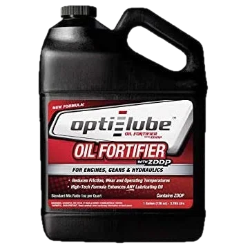 Opti-Lube Oil Fortifier with ZDDP (Zinc): 1 Gallon Without Accessories, Treats up to 128 Quarts of Oil